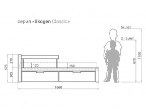 Кровать Svogen classic с ящиками и бортиком бежевый в Рудном - rudnyj.magazinmebel.ru | фото - изображение 2