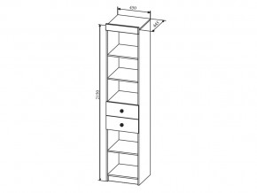 Стеллаж Сканди СД450.1 в Рудном - rudnyj.magazinmebel.ru | фото - изображение 2